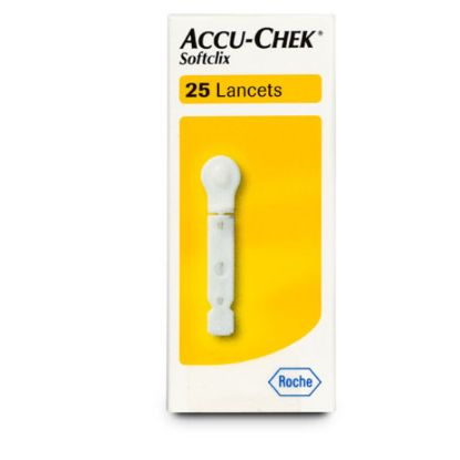 Picture of ACCU-CHEK SOFTCLIX LANCET 25S