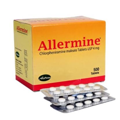 Picture of ALLERMINE 4MG 500S