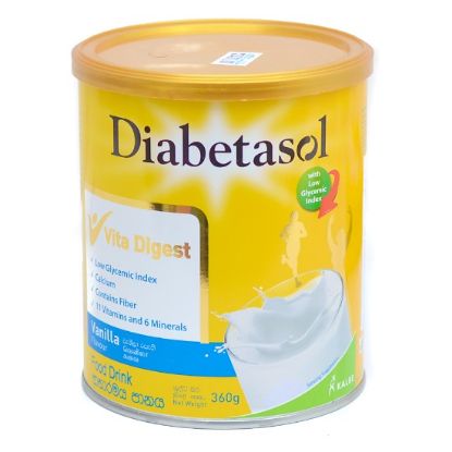 Picture of DIABETASOL VANILLA FLAVOUR 360G TIN