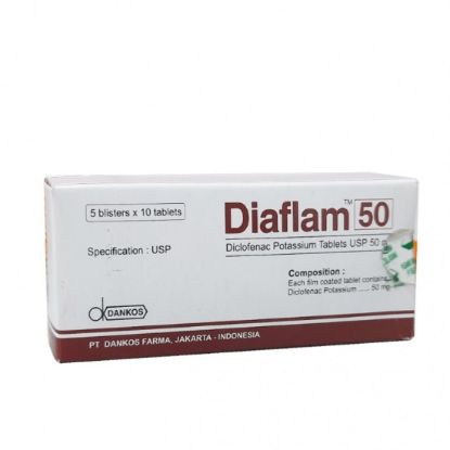 Picture of DIAFLAM 50MG TAB (50)