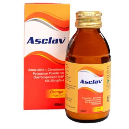 Picture of ASCLAV 156.25MG/5ML 100ML