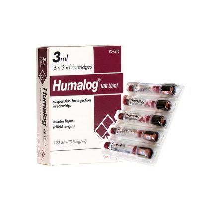 Picture of HUMALOG 100IU 3ML PENFILL 5S