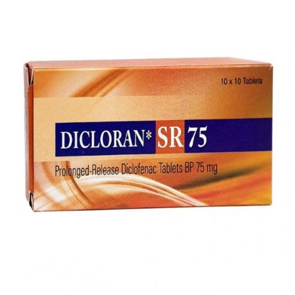 Picture of DICLORAN SR 75MG 100S