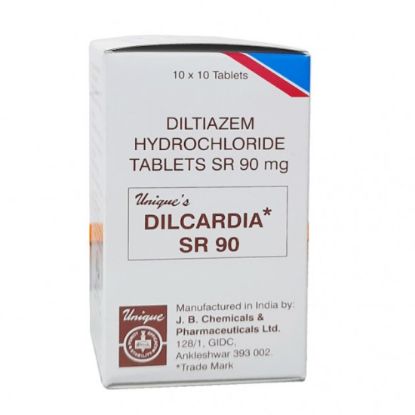 Picture of DILCARDIA SR 90MG TAB (100)