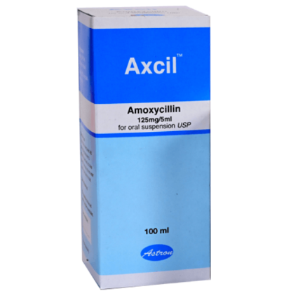 Picture of AXCIL SUSPENSION 125MG/5ML 100ML