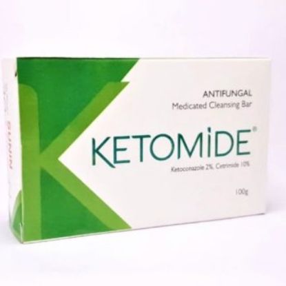 Picture of KETOMIDE 2% BAR 100G (ANTIFUNGAL MEDICATED CLEANSING BAR)