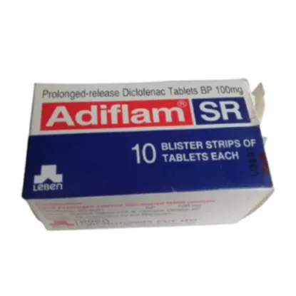 Picture of ADIFLAM SR 100MG 100S TABLETS