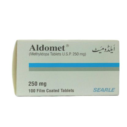 Picture of ALDOMET 250MG TAB (100)