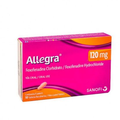 Picture of ALLEGRA 120MG TAB (10)