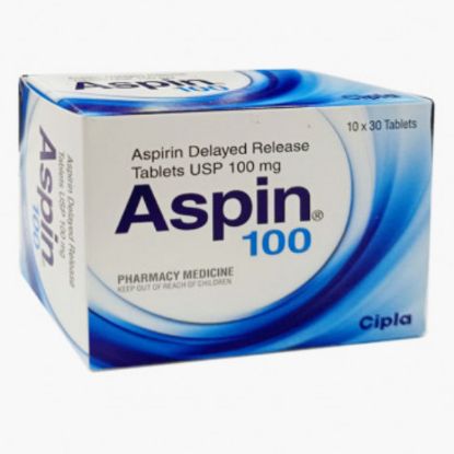 Picture of ASPIN 100MG TAB (300)