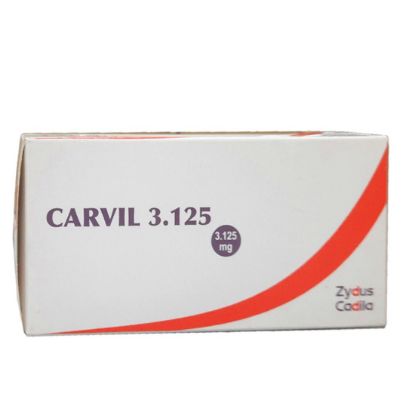 Picture of CARVIL 3.125MG TAB (100)