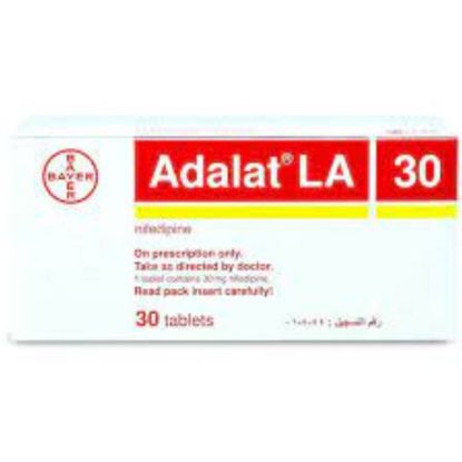 Picture of ADALAT LA 30MG 30S