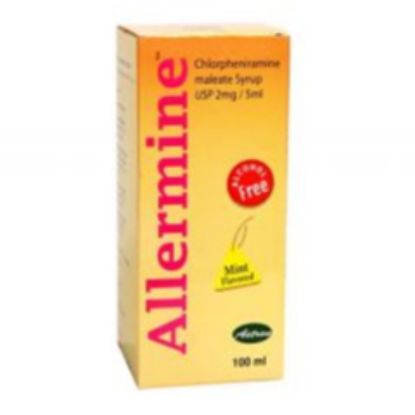 Picture of ALLERMINE SYRUP 100ML