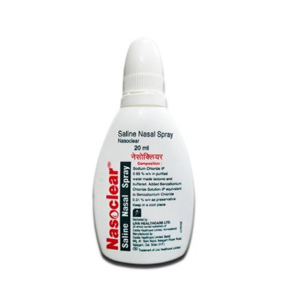 Picture of NASOCLEAR NASAL SPRAY 20ML