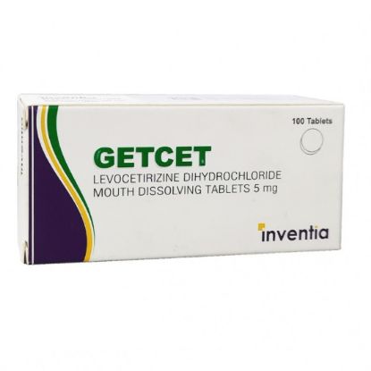 Picture of GETCET 5MG 100S