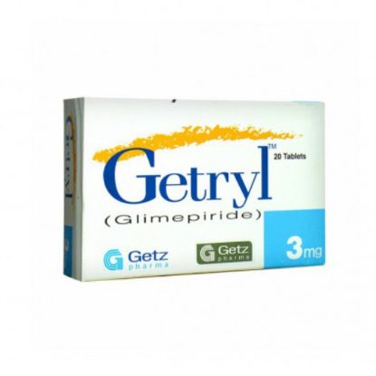 Picture of GETRYL 3MG TAB (20)