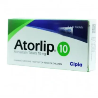 Picture of ATORLIP 10MG TAB (30)