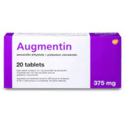 Picture of AUGMENTIN 375MG TAB (20)