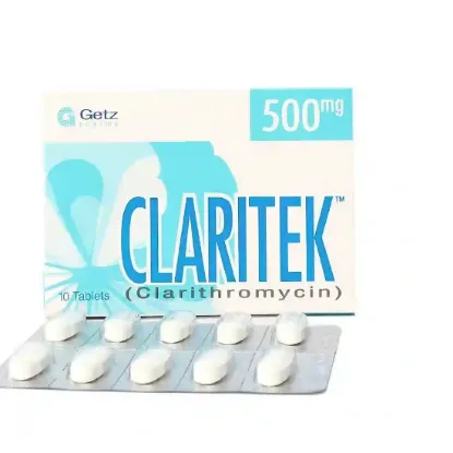 Picture of CLARITEK 500MG TAB (10)