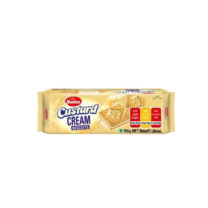 Picture of MUNCHEE CUSTARD CREAM BISCUITS 100G