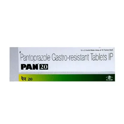 Picture of PAN 20MG TAB (100)