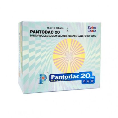 Picture of PANTODAC 20MG TAB (150)