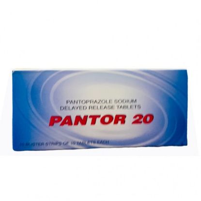 Picture of PANTOR 20MG 100S