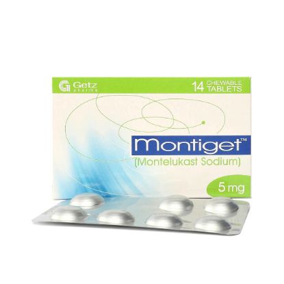 Picture of MONTIGET 5MG TAB (14)