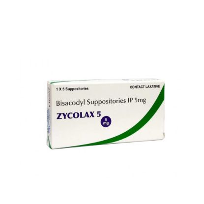 Picture of ZYCOLAX 5MG SUPPOSITORIES 5S