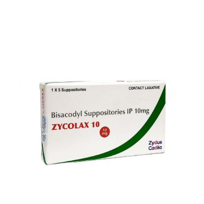 Picture of ZYCOLAX 10MG SUPPOSITORIES 5S