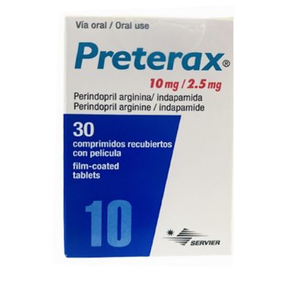 Picture of PRETERAX 10MG TAB (30)