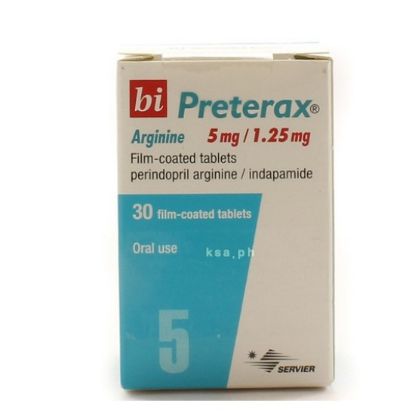 Picture of PRETERAX 5MG TAB (30)