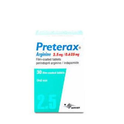 Picture of PRETERAX 2.5MG TAB (30)