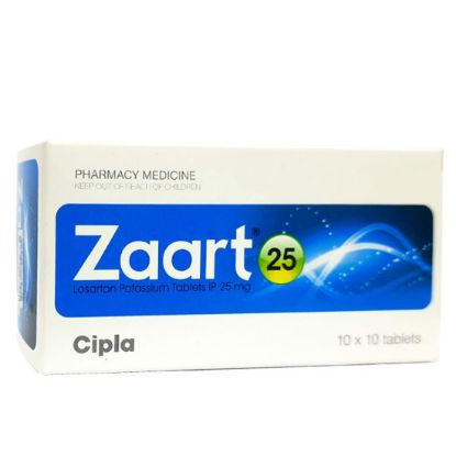 Picture of ZAART 25MG TAB (100)