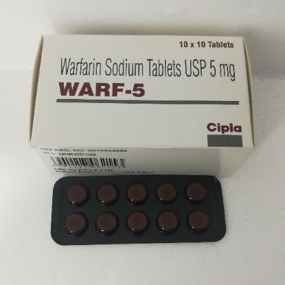 Picture of WARF 5MG TAB (100)