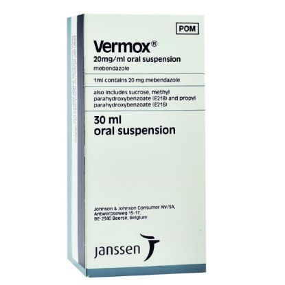 Picture of VERMOX SUSPENSION 30ML