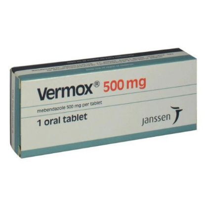 Picture of VERMOX 500MG TAB (1) PACK