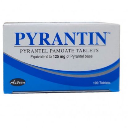 Picture of PYRANTIN 125MG TAB (100)