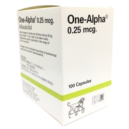 Picture of ONE ALPHA 0.25MG CAP (100)