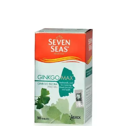 Picture of SEVEN SEAS GINKGO MAX 2000MG 30S