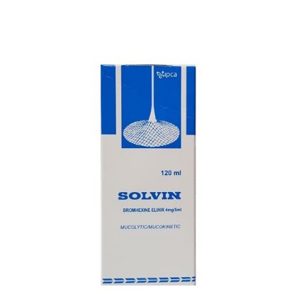 Picture of SOLVIN ELIXIR 120ML