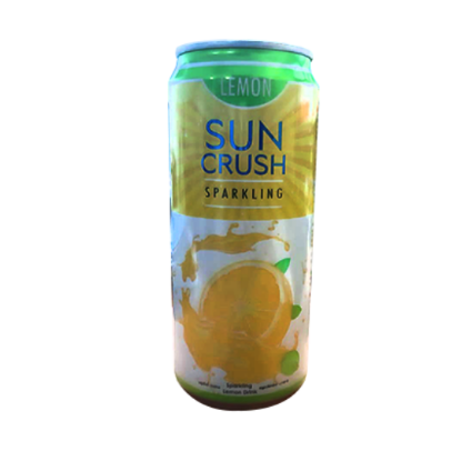 Picture of SUN CRUSH SPARKLING LEMON DRINK 250ML (TIN)