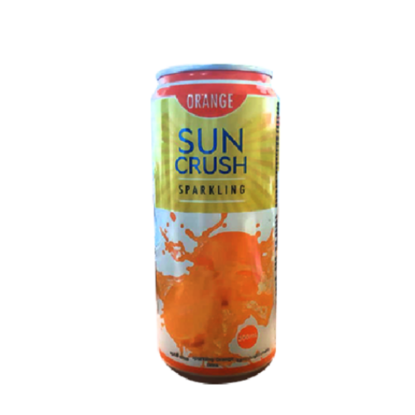 Picture of SUN CRUSH SPARKLING ORANGE DRINK 250ML (TIN)