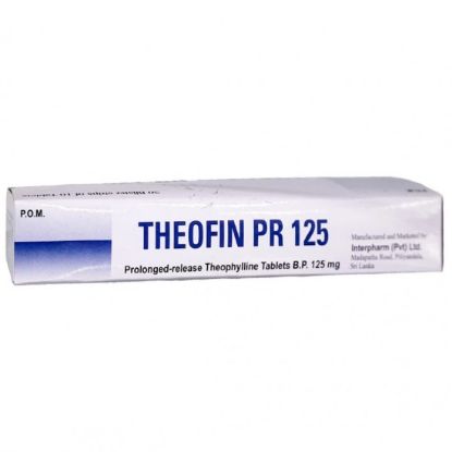 Picture of THEOFIN 125MG 500S