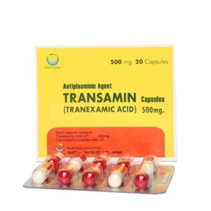 Picture of TRANSAMIN 500MG CAP (20)