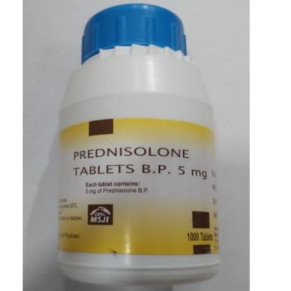 Picture of PREDNISOLONE 5MG 1000S (SPMC)