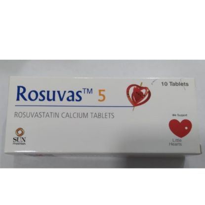 Picture of ROSUVAS 5MG TAB (10)