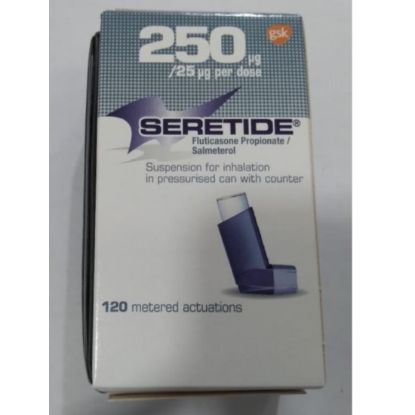 Picture of SERETIDE EVOHA 25/250MCG 120D