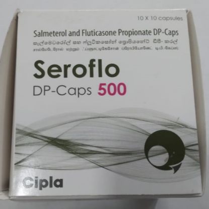 Picture of SEROFLO 500MG DP CAP (100)