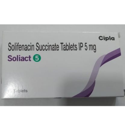 Picture of SOLIACT 5MG 15S TABLETS